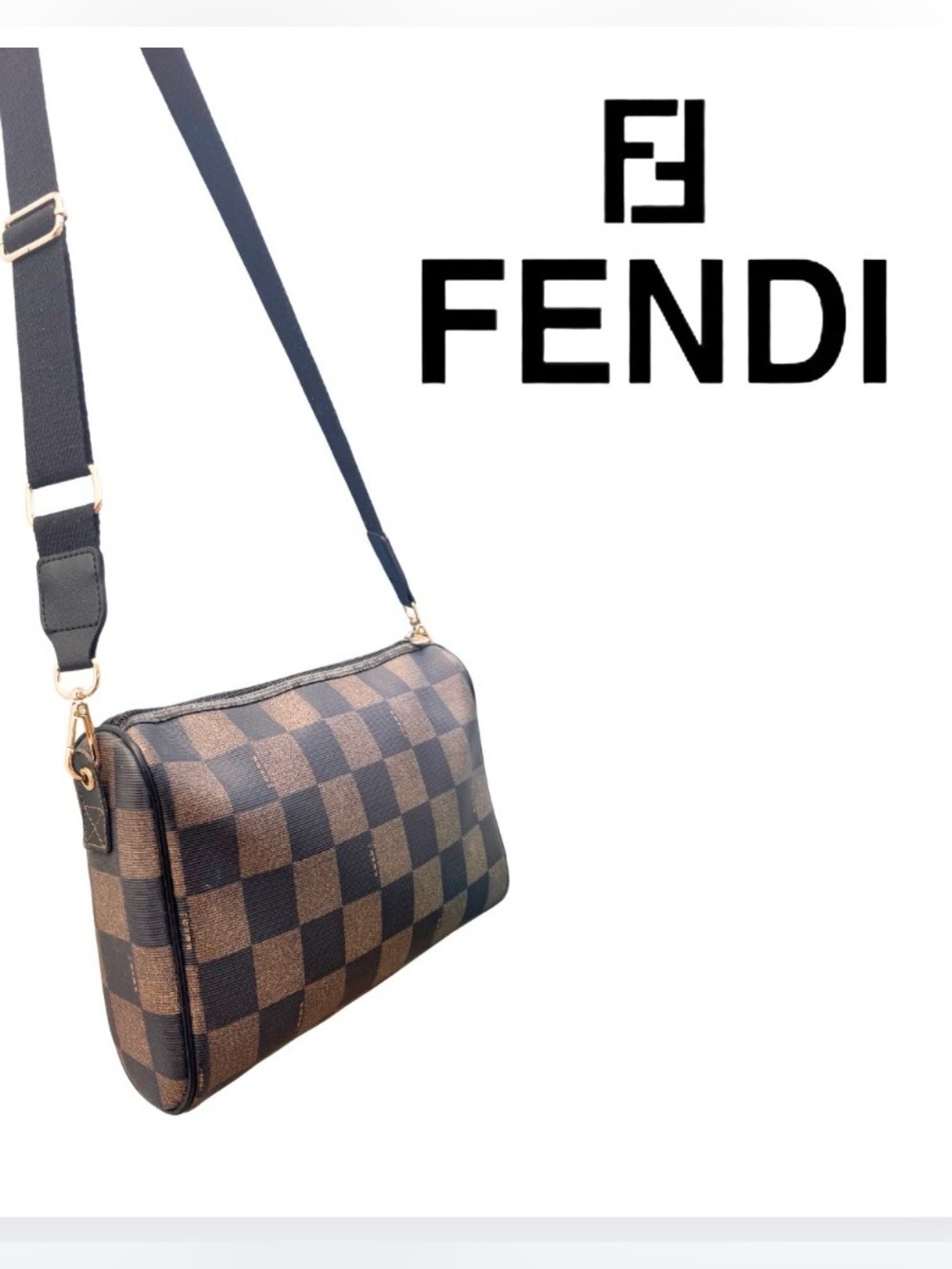 Fendi Vintage Penguin Checkered FENDI